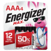 Energizer AAA4 Batteries - 4 Each