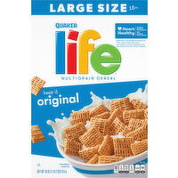 Life Cereal, Multigrain, Original, Large Size - 18 Ounce 