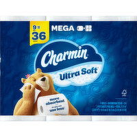 Charmin Bathroom Tissue, Mega Rolls, 2-Ply