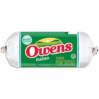 Owens Pork Sausage, Premium, Italian - 16 Ounce 