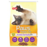 Paws Happy Life Cat Food, Mixed Formula - 16 Pound 