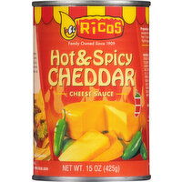 Ricos Cheese Sauce, Hot & Spicy Cheddar