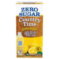 Country Time Drink Mix, Zero Sugar, Lemonade - 0.83 Ounce 