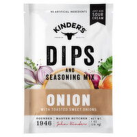 Kinder's Dips and Seasoning Mix, Onion - 1 Ounce 