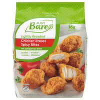 Just Bare® Lightly Breaded Spicy Chicken Breast Bites - 1.5 Pound