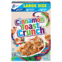 Cinnamon Toast Crunch Cereal, Large Size - 16.8 Ounce 