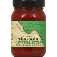 Dan & Emilios Salsa, Medium, Cantina Style - 16 Ounce 