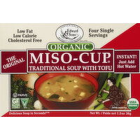 Edward & Sons Soup, Traditional, with Tofu - 1 Ounce 