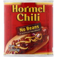 Hormel Chili, No Beans - 7.5 Ounce 