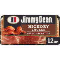 Jimmy Dean Premium Hickory Smoked Bacon - 12 Ounce