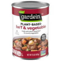 Gardein Soup, Be'f & Vegetable, Plant-Based - 15 Ounce 