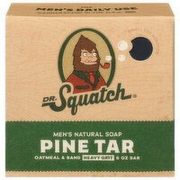 Dr. Squatch Natural Soap, Men's, Pine Tar