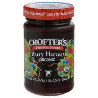 Crofter's Spread, Organic, Premium, Berry Harvest - 16.5 Ounce 