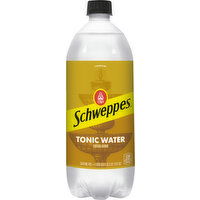 Schweppes Tonic Water, Caffeine Free - 33.8 Fluid ounce 