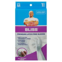 Mr. Clean Gloves, Latex-Free, Premium, Medium