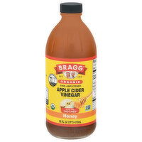 Bragg Apple Cider Vinegar, Organic, Honey