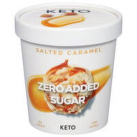 Keto Pint Ice Cream, Salted Caramel - 1 Pint 