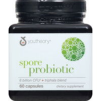 youtheory Spore Probiotic, Capsules - 60 Each 