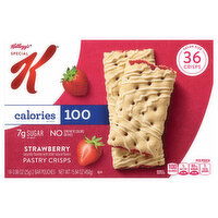 Special K Pastry Crisps, Strawberry, Value Size - 18 Each 