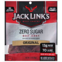 Jack Link's Beef Jerky, Zero Sugar, Original