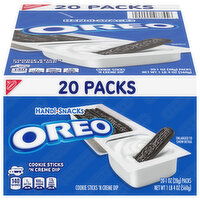 Oreo Cookie Sticks 'N Creme Dip, Handi-Snacks, 20 Packs - 20 Each 