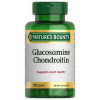 Nature's Bounty Glucosamine Chondroitin, Capsules - 110 Each 