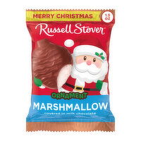 Russell Stover Marshmallow, Covered in Milk Chocolate, Ornaments - 1.3 Ounce 