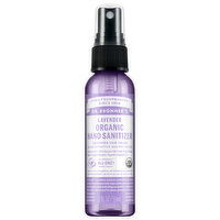 Dr. Bronner's Hand Sanitizer, Organic, Lavender - 2 Fluid ounce 