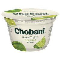 Chobani Yogurt, Greek, Low-Fat, Key Lime, Blended - 5.3 Ounce 