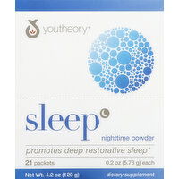 youtheory Nighttime Powder, Sleep - 21 Each 