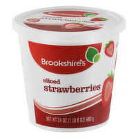 Brookshire's Frozen Fresh Sliced Strawberries - 24 Ounce 