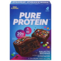 Pure Protein Bar, Gluten Free, Galactic Brownie - 4 Each 