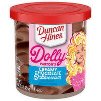 Duncan Hines Frosting, Chocolate Buttercream, Creamy, Dolly Partons