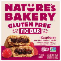 Nature's Bakery Gluten Free Raspberry Fig Bar - 6 Each