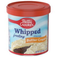 Betty Crocker Frosting, Whipped, Butter Cream - 12 Ounce 