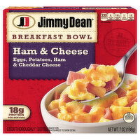 Jimmy Dean Breakfast Bowl, Ham & Cheese - 7 Ounce 