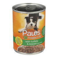 Paws Happy Life Turkey & Bacon Dog Food