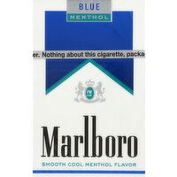 Marlboro Cigarettes, Blue, Menthol