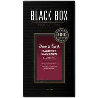 Black Box Deep and Dark Cabernet Sauvignon Red Wine - 3 Liter