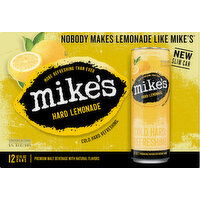 Mike's Beer, Malt Beverage, Premium, Hard Lemonade - 12 Each 