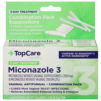 TopCare Miconazole 3, Combination Pack - 1 Each 