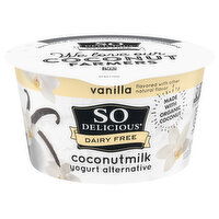 So Delicious Dairy Free Yogurt Alternative, Coconutmilk, Vanilla - 5.3 Ounce 