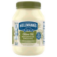 Hellmann's Mayonnaise Dressing, Olive Oil - 30 Fluid ounce 