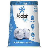 Yoplait Yogurt, Fat Free, Blueberry Patch - 6 Ounce 