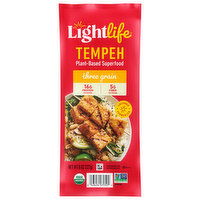 Lightlife Tempeh, Three Grain - 8 Ounce 