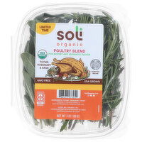 Soli Organic Poultry Blend, Thyme, Rosemary & Sage - 3 Ounce 