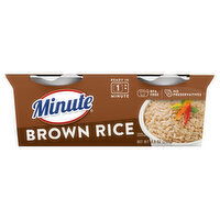 Minute Rice, Brown - 8.8 Ounce 