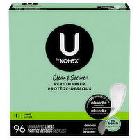 U by Kotex Long Period Liner - 96 Each