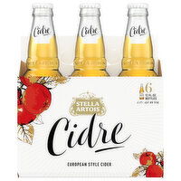 Stella Artois Cider, European Style, Cidre - 6 Each 