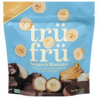 Tru Fru Bananas, Peanut Butter - 8 Ounce 